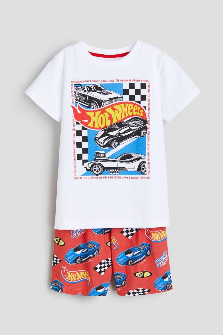 

Пижамы с принтом HM белые Hot Wheels