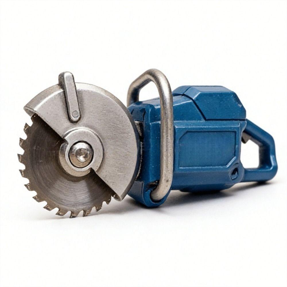 Pryskyřice Přenosná Klíčenka s motorovou pilou Kroužek Přívěsek na tašku Přenosná Úhlová bruska Klíčenka Ruční Venkovní Zahradnictví Prořezávání