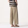 Summer new cotton straight commuter casual pants men's nine-point pants loose and versatile pants men's