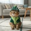 Pet Accessories Plush Pet Dinosaur Costume Comfortable Warm Dog Four Legged Clothes Cartoon Pet Jumpsuits for Cats and Dogs