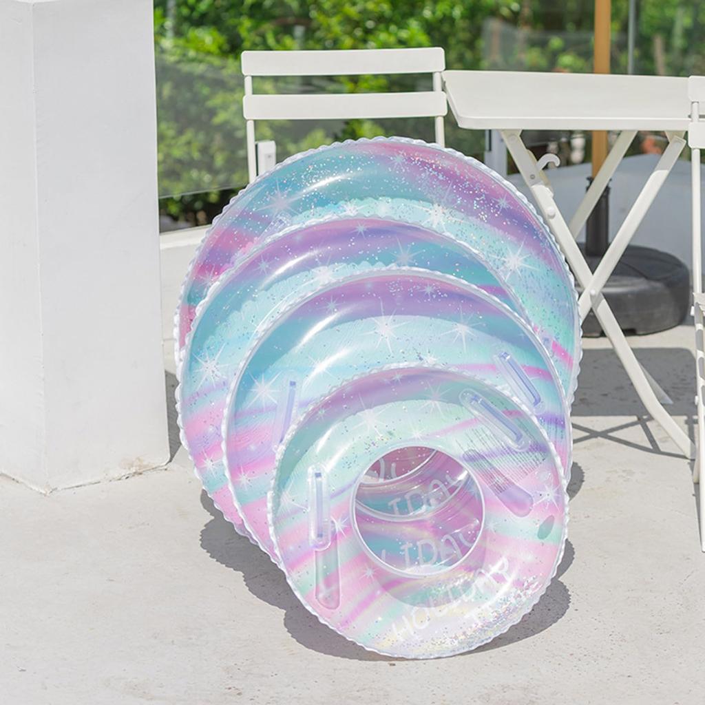 Float For Swimming For Water Floating Starry Sky Cute With Summer Heat Protection Float, O-shaped Float, Children, Adults, Parent-Child Ring, Play,