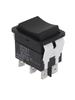 User Friendly Installation Switch 6 Pins Switch Color: Black Pushbutton Switch Voltage Rating 125/250V Current Rating 20A