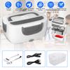 2 in 1 Electric Leak-proof Portable Heating Lunch Box 1.5L For Car Home 110V 60W Stainless Steel Food Container For Truckers
