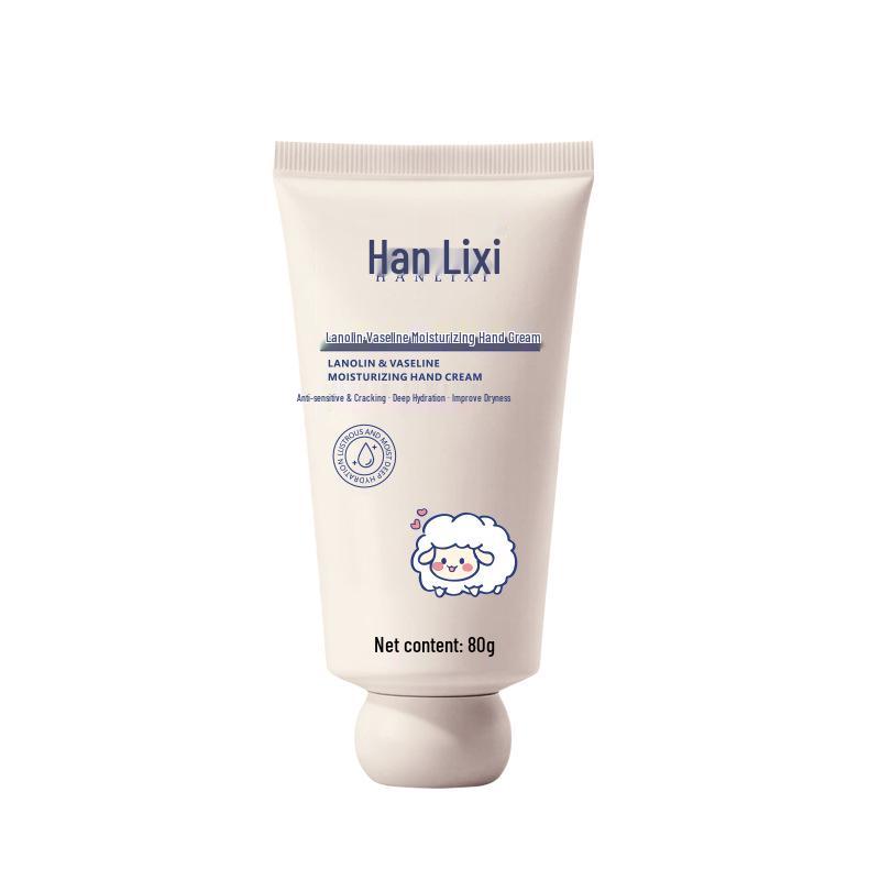 Han Lixi Sheep Oil Hand Cream: Moisturizing, Nourishing, Whitening, and Hydrating for Wrinkle-Free Hands - Ideal for Autumn and Winter.