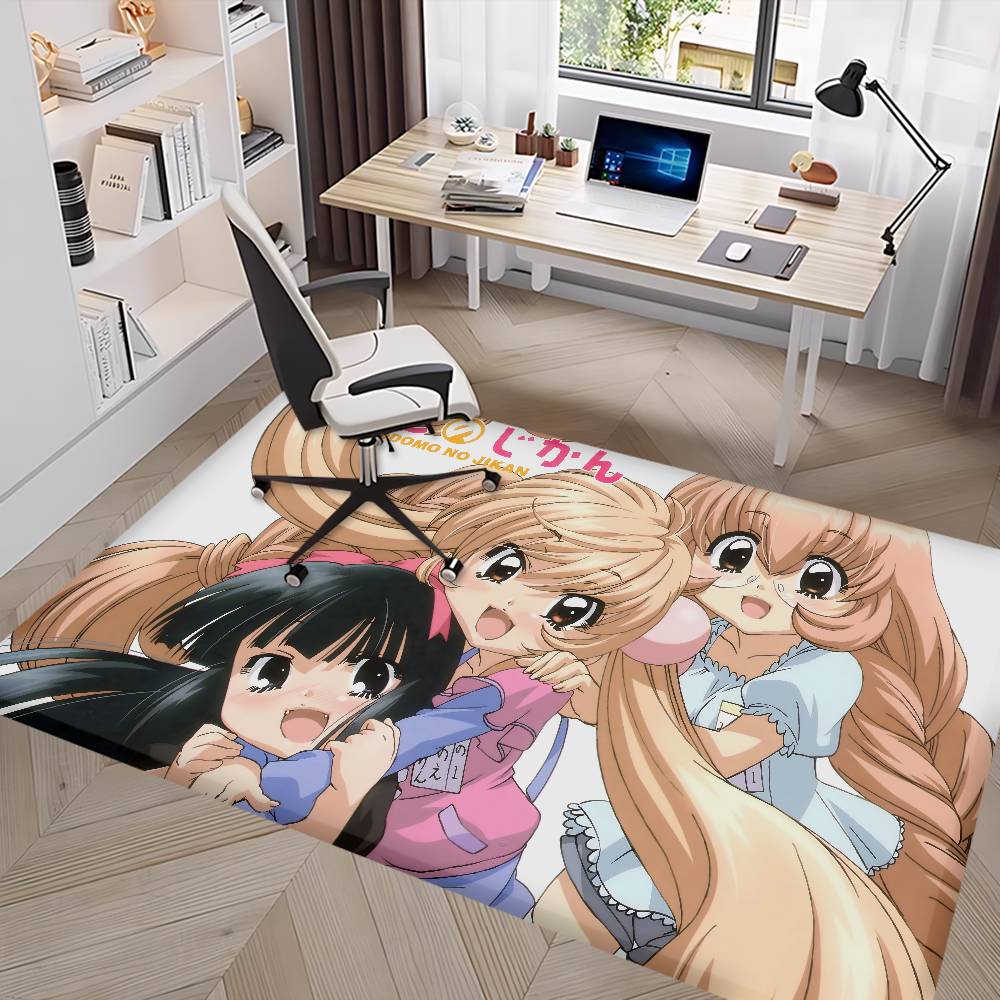 Anime K-Kodomo no Jikan Classic Kitchen Mat Kids Room Bedroom Decoration Balcony Anti-Slip Doormat Living Room Alfombra