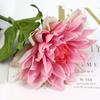 Artificial Dahlias Flower 20 Inch Long Stem Fake Silk Flower for Wedding Bouquets Fall Home Table Decor Floral Arrangements