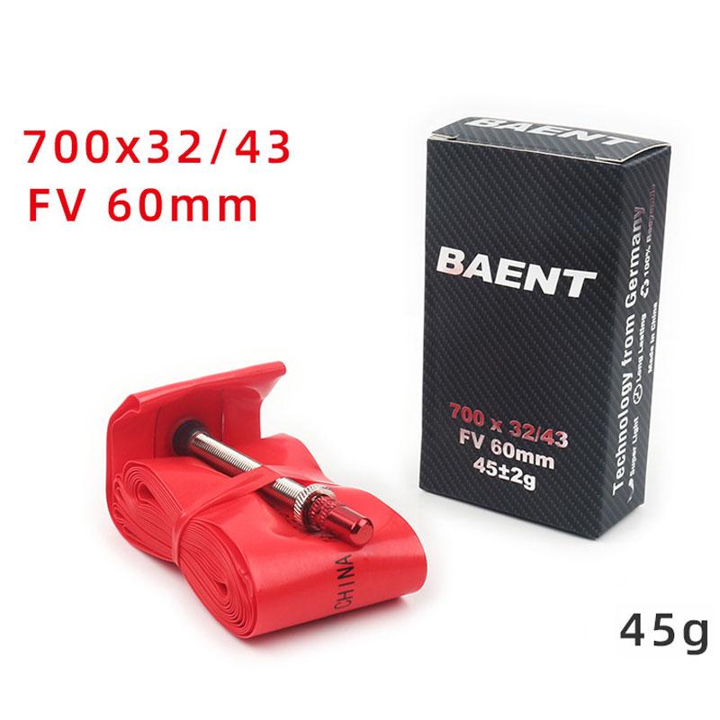 

Baent TPU Ultralight Bicycle Inner Tube 29 Inch Mountain Bike Tire 27.5 26 Inch 48mm French Valve 1.26-1.75 1.9-2.7 Bike Parts