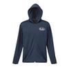 EVERGREEN EG Dry Zip Hoodie Type A LL Navy (EG Logo), (XL),