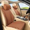 Universal All-Season Seaweed Fiber Car Seat Cushion - Breathable, Non-Slip, High-Grade