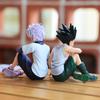 In Stock Full-Time Hunter Pg Gon Freecss And Killua Zaoldyeck Sitting Model Collect Ornaments Anime Action Figures Boy Gift Toys
