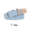 Women’s Punch-Free Elastic Belt: Versatile Canvas with Pin Buckle for Students