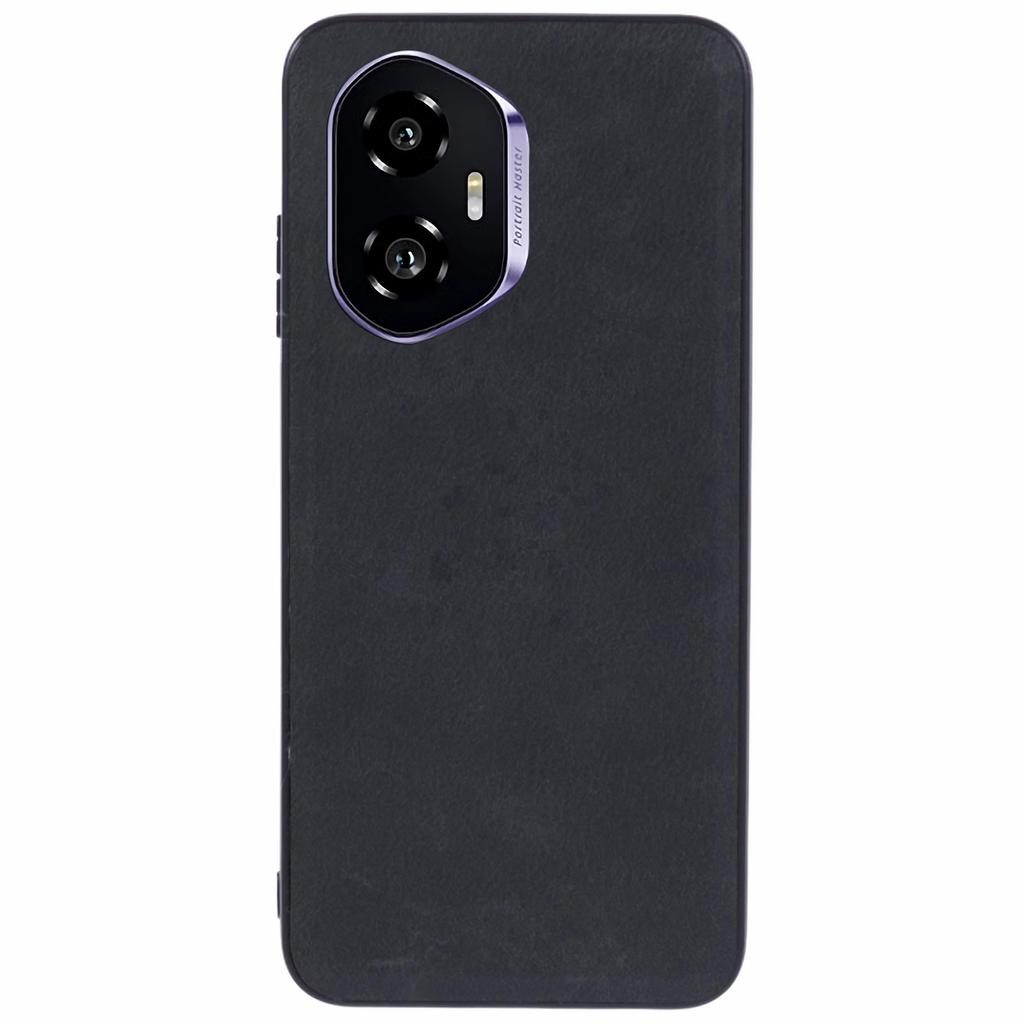 For Honor 300 Case Retro Leather Coated PC + TPU Phone Cover