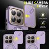Armor Shockproof Magnetic Ring Stand Holder Phone Case For Xiaomi 15T 15T Pro Luxury Orange Purple Camera Flip Protection Cover