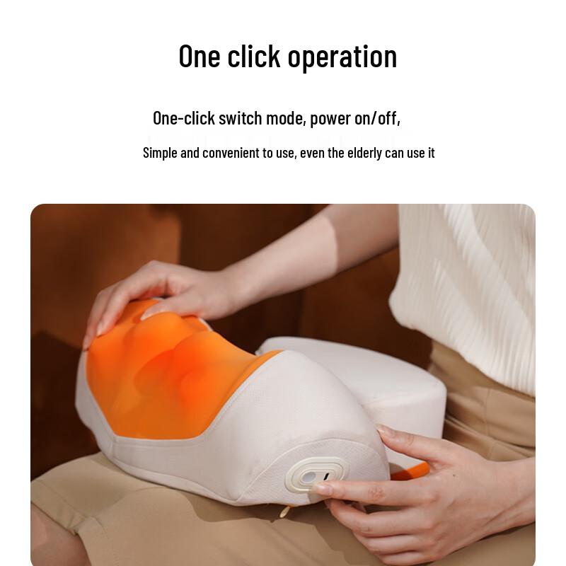 HEZHENG Cervical Spine Massage Pillow CN Plug (adapter Included)