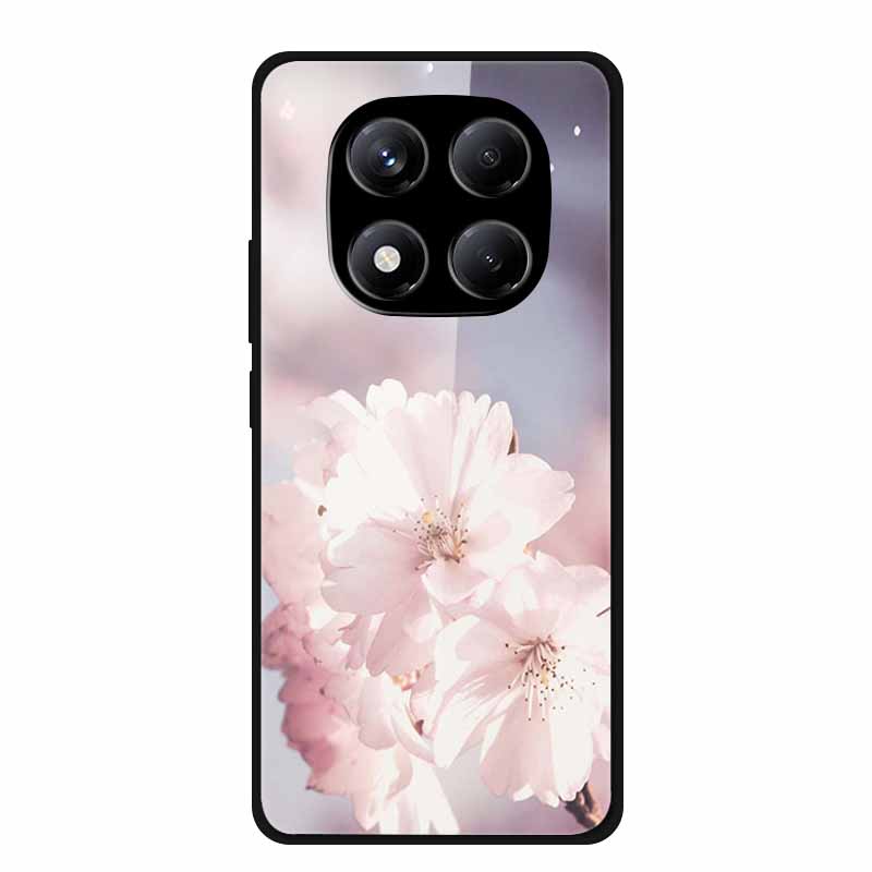 Luxury Case For Redmi Note 14 Pro 4G Tempered Glass Cover For Xiaomi Redmi Note14 Pro 4G Phone Cases Fashion Protective fundas