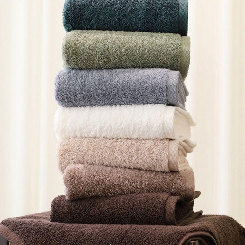 Songwol Handtuch Lemoa Premium Handtuch Elfenbein 1 Stück