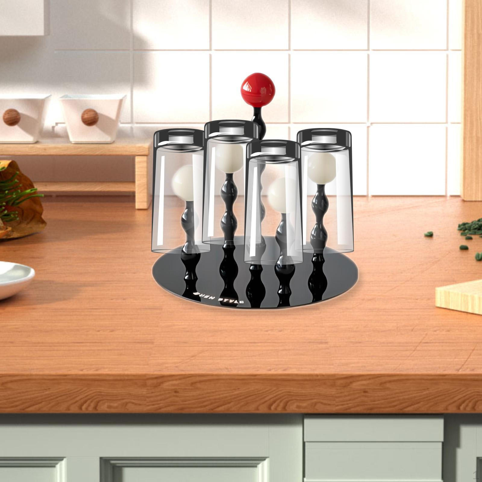 

Подставка для сушки чашек, держатель для стаканов, органайзер для кружек для ресторана 4 Cup 18cmx18.5cm