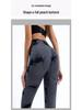 European & American Tie-Dye High-Waisted Yoga Pants - Women's Fitness Hip-Lifting Leggings