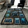 Whale Collection Pattern Rug Floor Mat for Living Room or Bedroom Soft and Comfortable Carpet a Gift for Birthday and Holiday.