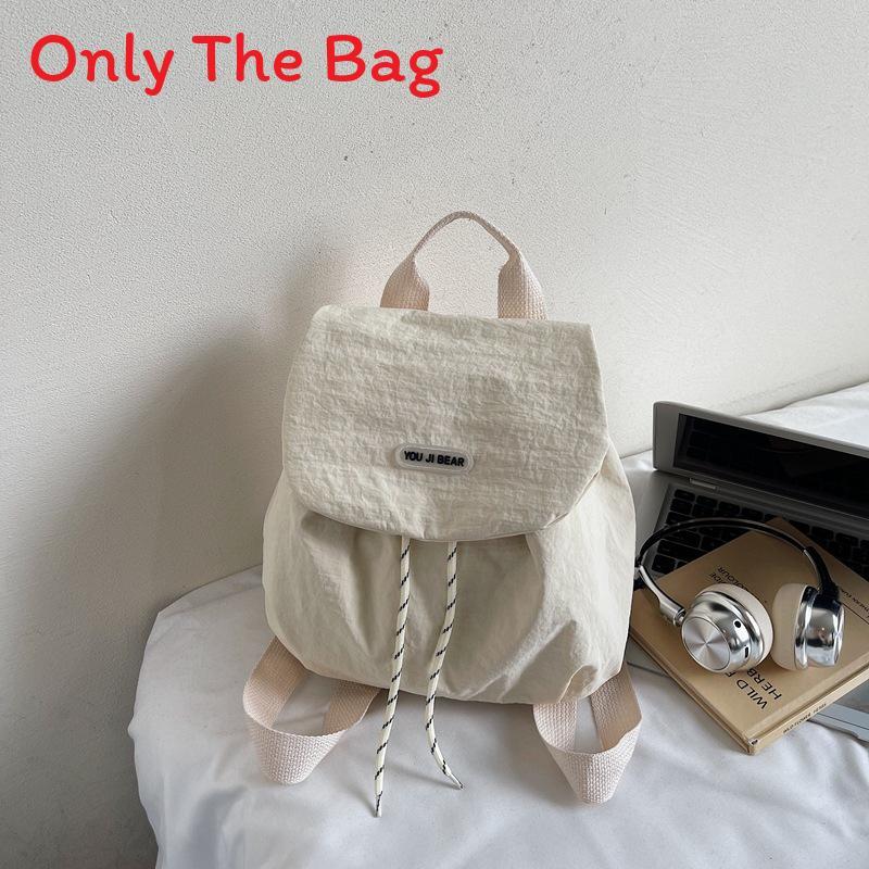 Nylon Fashion Backpack For Women With Breathable Design And Magnetic Closure For Daily Use