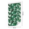 Palm and Monstera Leaves Wallpaper for Living Room and Bedroom 50x1000
