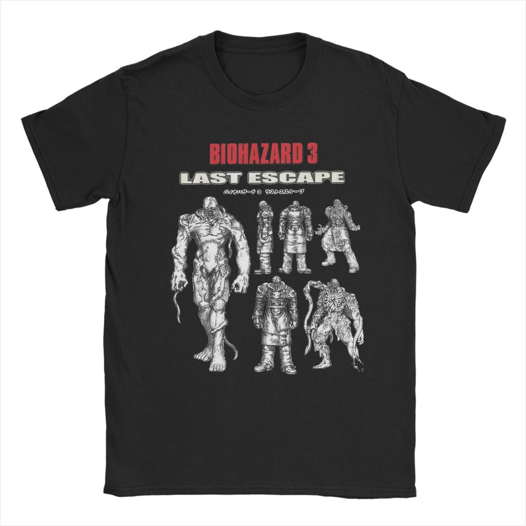 S.T.A.R.S. Prevailed Residents Evils  T Shirts Pure Cotton Novelty T-Shirt Round Neck Tees Short Sleeve Clothing Summer