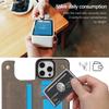 Wallet with Card Holder Kickstand Leather Phone Case for iPhone 16 15 Pro Max Plus Shockproof Protective Cover