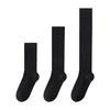 Women's Black Over-the-Knee Compression Socks - Slimming, Thin, Summer, Spring, Autumn