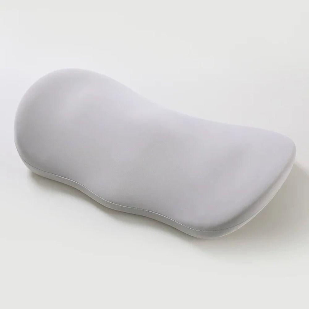 Soft Comfortable Lumbar Support Pillow Ergonomic Design Lower Backrest  Lumbar Protrusion Relief