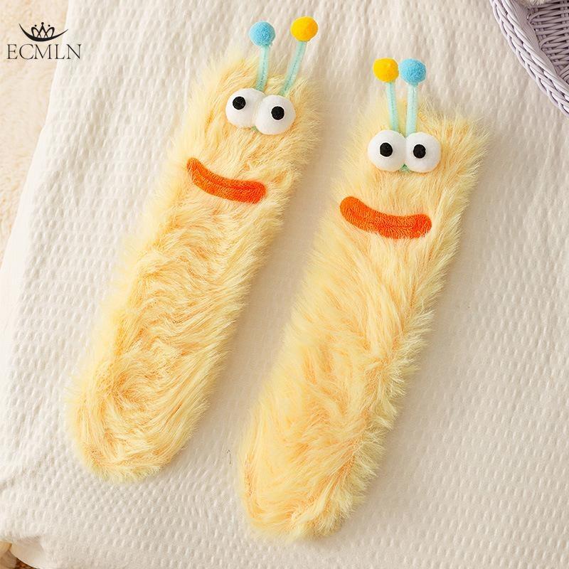 Autumn Winter Coral Fleece Floor Socks Funny Socks Couple Sleep Sock Fuzzy Socks Christmas Stockings Socks