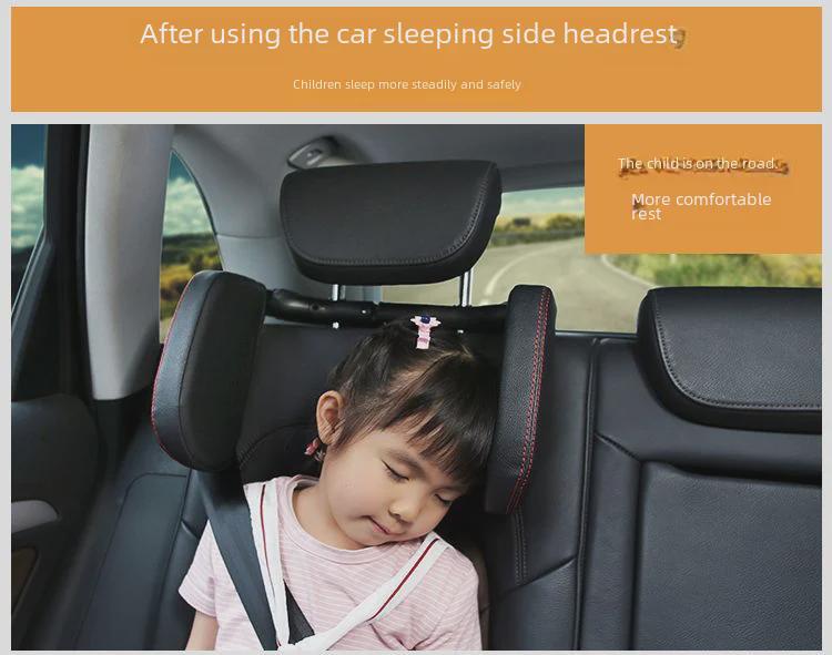 Children’s Car Side Headrest U-Shaped Neck Pillow for Cross-Border Automotive Use