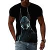 Summer New anubis graphic t shirts For Men Fashion Personality Popular patterns Casual Print T-shirts Trend Hip Hop t-shirt