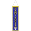Bannière - WINCRAFT - NFL Teams SLOGAN - Los Angeles Rams - 80x20cm - 70% Laine, 30% Polyester