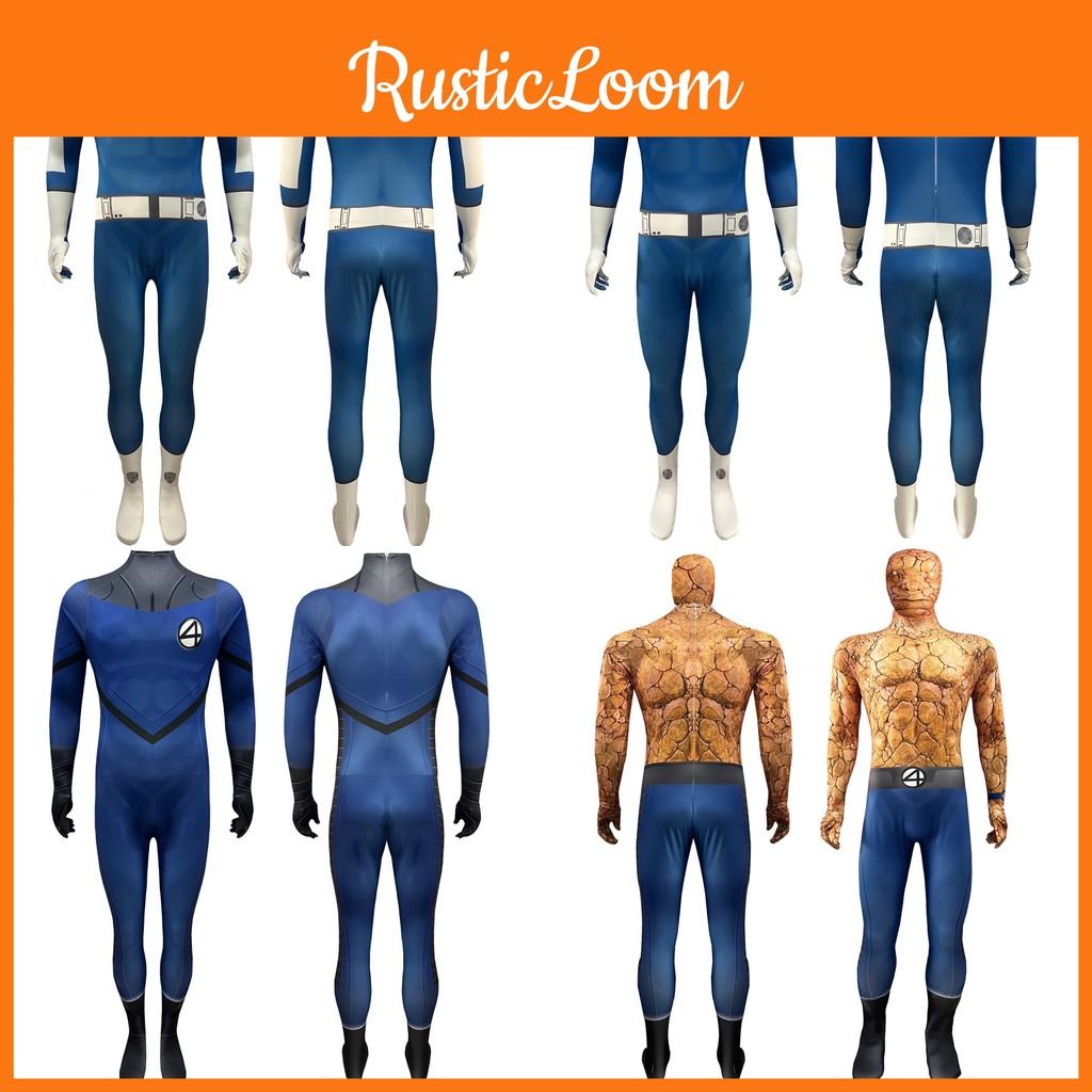 Four Fantastic Cosplay Costume Extravaganza Party Performance Outfit Halloween