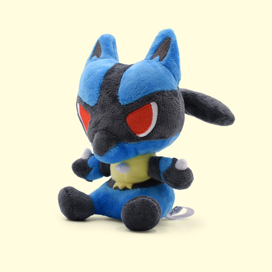 Large Shiny Mega Lucario Evolution Plush Doll