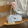 City Chic French Shoulder Bag Women's Fashion Butterfly Knot Underarm Bag Versatile Minimalist Style Handbag
