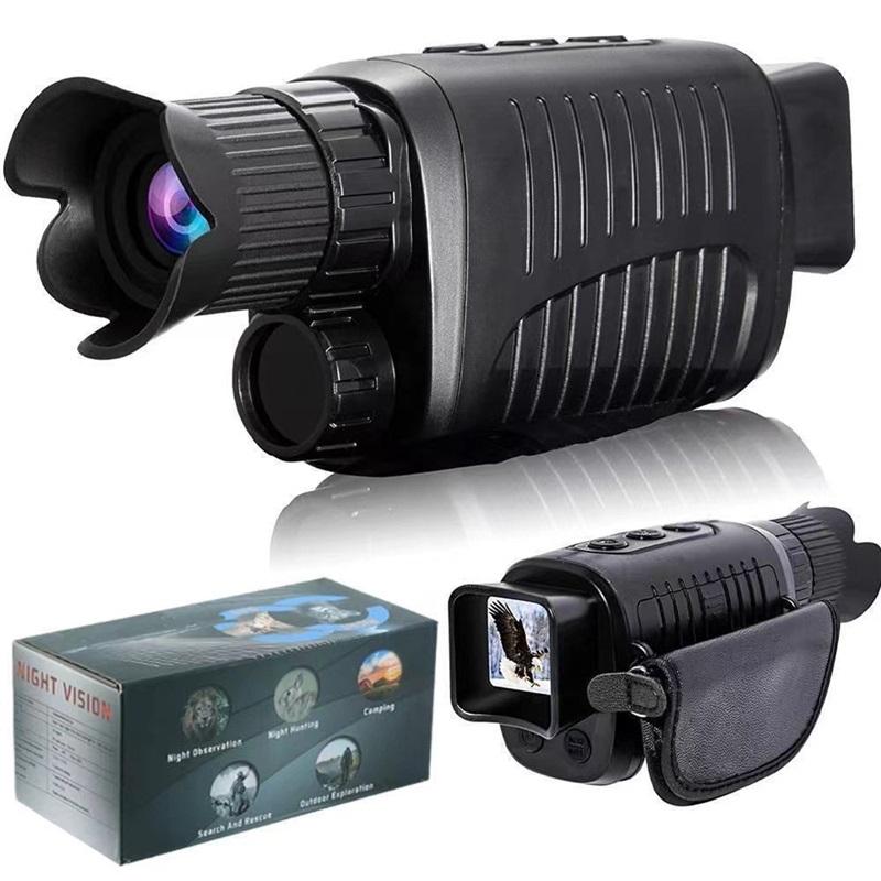 Night Vision Device, Infrared Monocular Night Vision Telescope, High-definition Handheld Digital Imaging Device, Single Tube