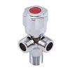 Brass Double Outlet Angle Valve One In Two Dual-Purpose Multi-function Angle Valve