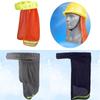 Breathable Hard Hat Sun Shade With Reflective Stripe Construction Hard Hat Cover  Work Accessory