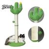 Natural Instinct Cat Wide-base Ball Cactus Sisal Post Tall Scratcher Scratching with Interactive Board Self