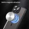 Für Magsafe Magnetisches Kabelloses Laden Mattes Etui für iPhone 16 15 14 13 12 Pro Max Plus Funda Stoßfest Matte Rückseite Coque