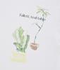 FALLETT [Fallett X Teal Table] Growing Plant Short Sleeve T-Shirt White