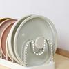 Kitchen Dish Drain Rack Multifunction Plastic Stand Rack Detachable Dinnerware Storage Organizer Household Kitchen Sundries Rack
