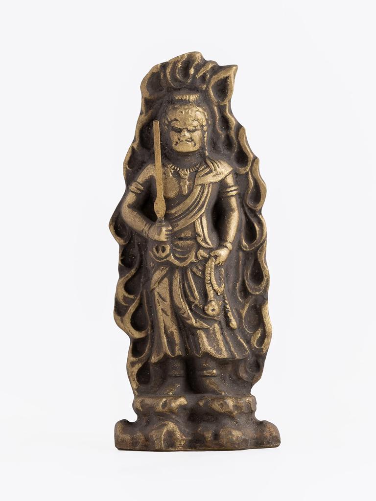 Buddha Statue Fudo Myoo Buddhist Keiaki Watanabe Prototype In the Year of the Twelve Zodiac Guardian Zodiac Zodiac Takaoka Copperware Fudo Myouou