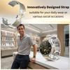 20/22mm Universal Straps Stainless Steel Band for Huawei Ultimate GT 6 Runner 2 Bracelet for Garmin 170 70 570 Venu 4 Vivomove 3