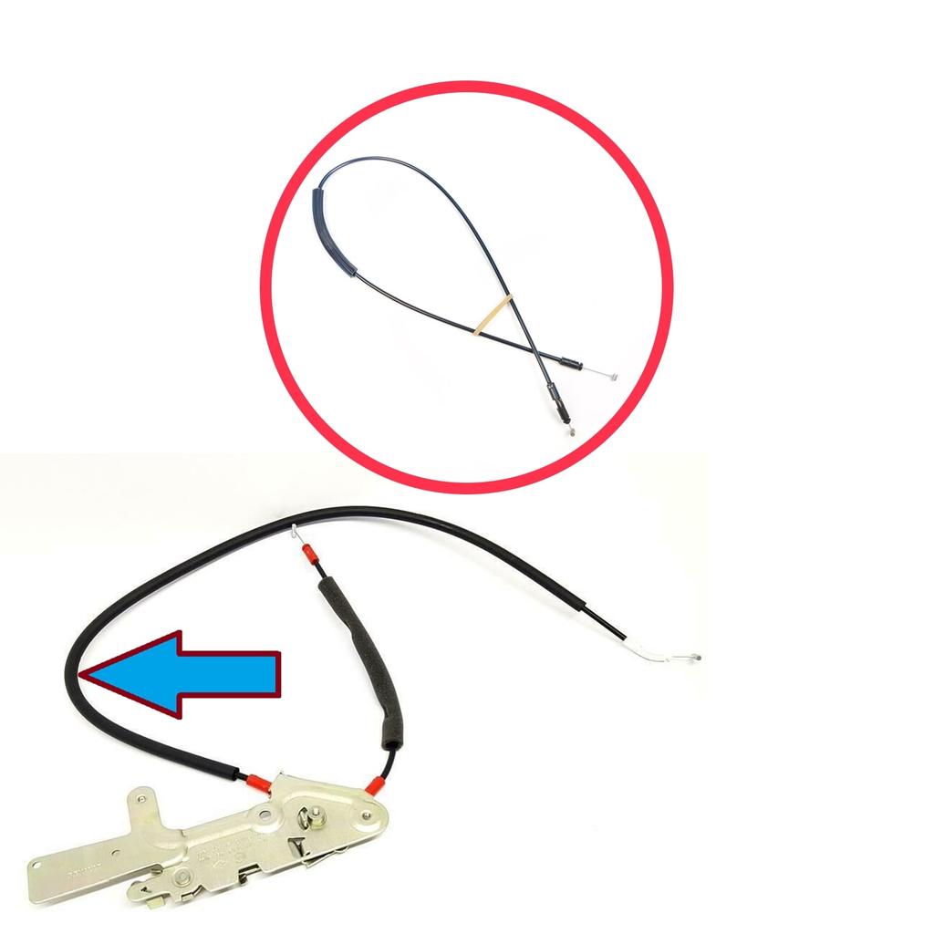 BDP1600 Heckklappe Türgriff Schloss Riegel Bowden Langes Kabel für Renault Kangoo MK1 KC Express FC Nissan Kubistar X76 7700303592