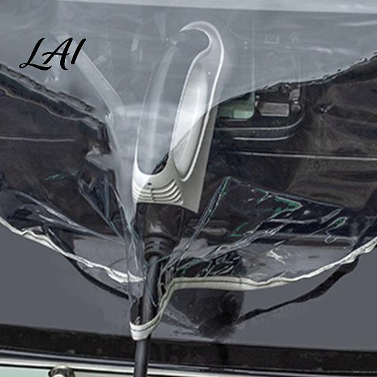Universal New Energy Car Charging Cover Rain for Port Waterproof Port Protective EVCharging Transparent Outdoor Magnetic EV Charger Protector