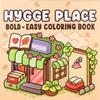 Children's Cartoon Coloring Book: Cute, Comfortable, Warm, Stress Relief, Simple Graffiti Drawing for Kids