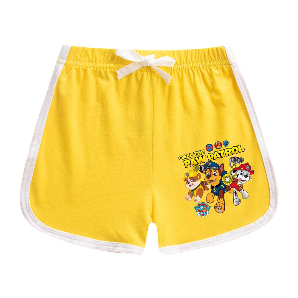 Paw Patrol Kids' Cotton T-Shirt & Shorts Set - Summer Style Boys' Casual Outfit
