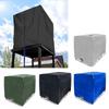 Large Capacity Storage Cover 1000L Polyester Fabric Featuring Sun Block Layer For Outdoor Container